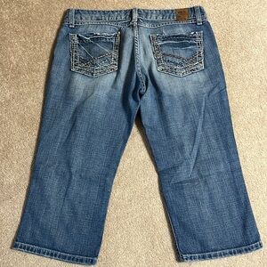 Silver Capri Jeans Size 30